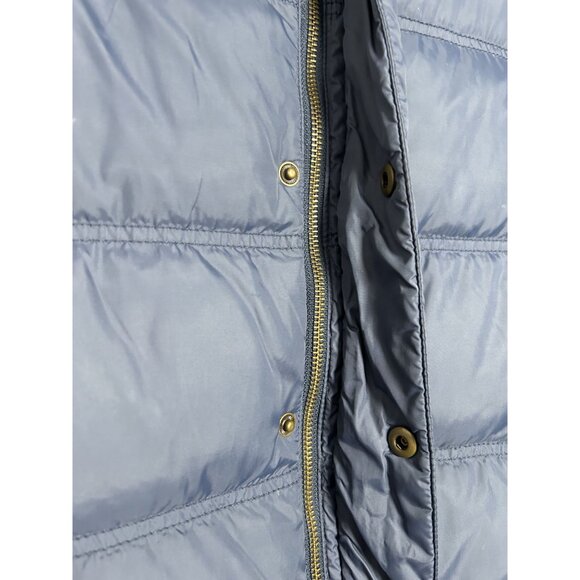 Men’s Jack Wills Gilet Body Warmer Quilted With Hooded  Large Navy Blue - Picture 9 of 13